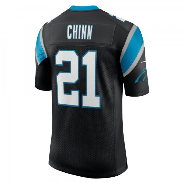 Men's Carolina Panthers Jeremy Chinn Nike Black Vapor Limited Jersey