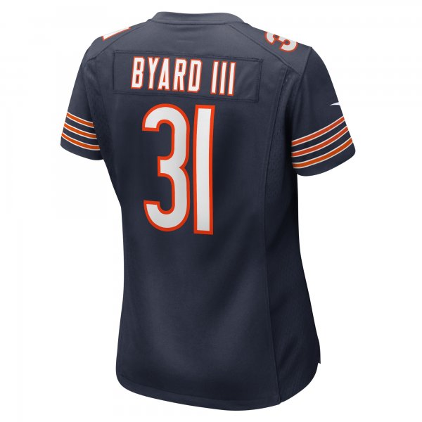 Women's Chicago Bears Kevin Byard III Nike  Navy  Game Jersey