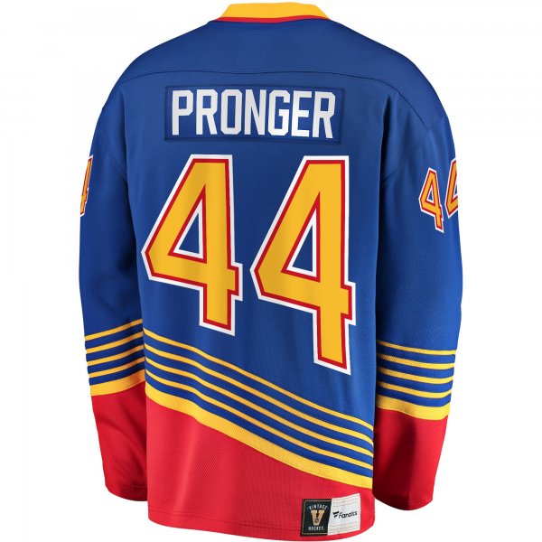 Men's St. Louis Blues Chris Pronger Fanatics Blue Breakaway Retired Player Jersey