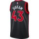 Men's Toronto Raptors Pascal Siakam Jordan Brand Black 2020/21 Swingman Jersey - Statement Edition