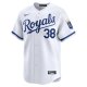 Men's Kansas City Royals Josh Taylor Nike White Home Limited Player Jersey