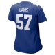 Women's New York Giants Jarrad Davis Nike  Royal Team Game Jersey