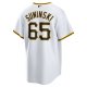 Men's Pittsburgh Pirates Jack Suwinski Nike White Home Replica Jersey