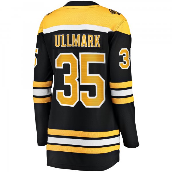 Women's Boston Bruins Linus Ullmark Fanatics Black Home Breakaway Player Jersey