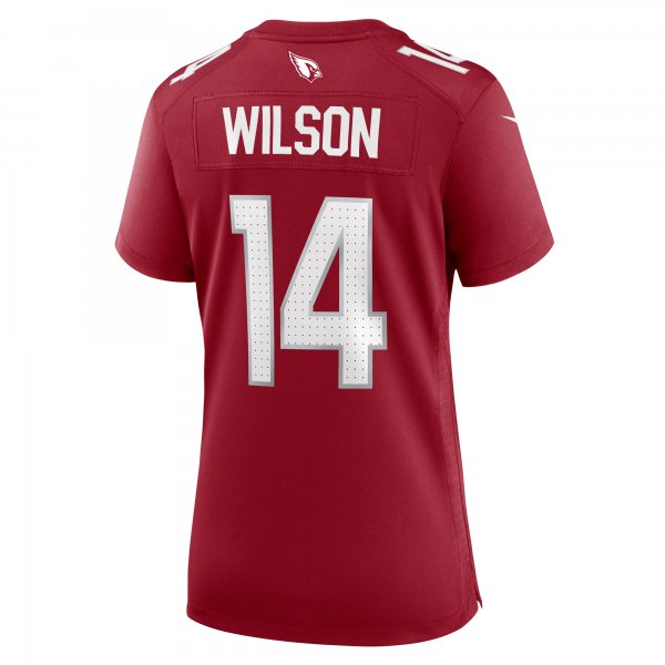 Women's Arizona Cardinals Michael Wilson Nike  Cardinal Team Game Jersey