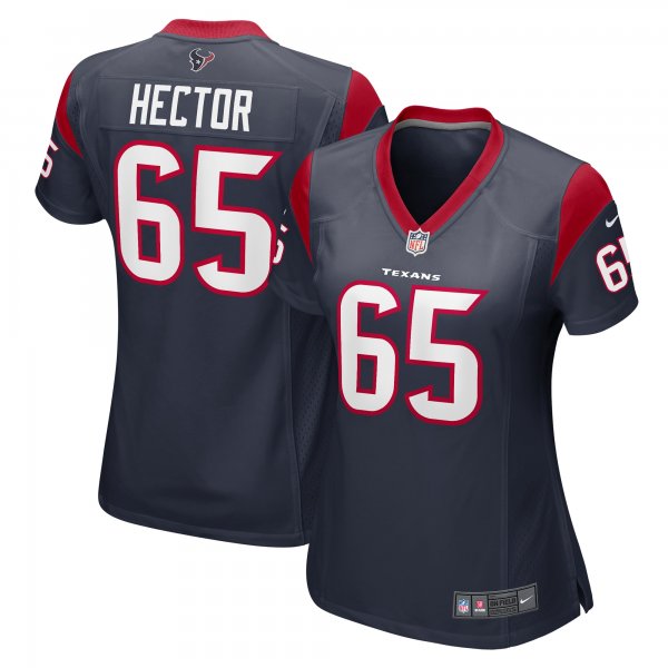 Women's Houston Texans Bruce Hector Nike  Navy  Game Jersey