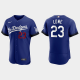 Derek Lowe Los Angeles Dodgers 2021 City Connect Jersey - Royal