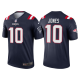 Men's New England Patriots #10 Mac Jones Navy 2021 NFL Draft Legend Jersey