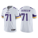 Men's Nike Minnesota Vikings #71 Christian Darrisaw White 2021 NFL Draft Vapor Limited Jersey