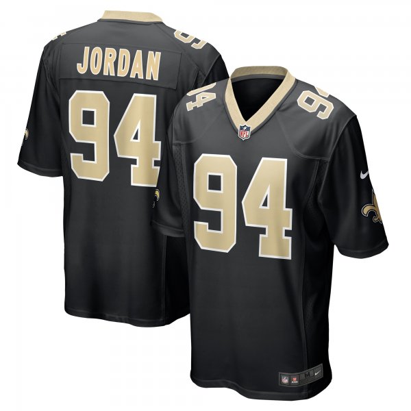 Men's New Orleans Saints Cameron Jordan Nike  Black Team Game Jersey