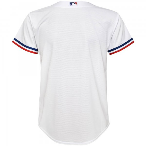 Youth Texas Rangers Nike White Home Replica Team Jersey