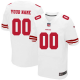 Nike San Francisco 49ers Customized White Stitched Elite Men's NFL Jersey