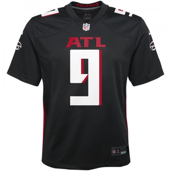 Youth Atlanta Falcons Desmond Ridder Nike Black Game Jersey