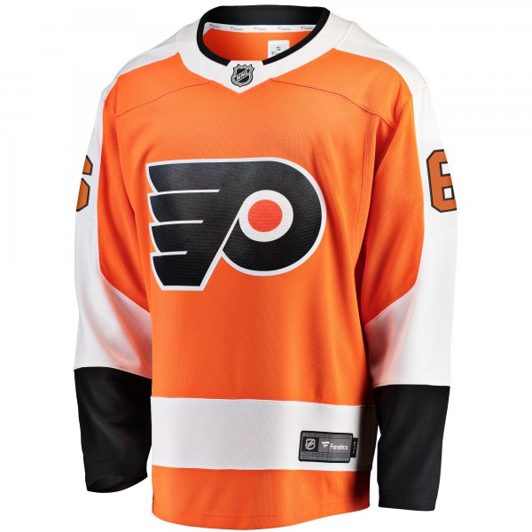 Men's Philadelphia Flyers Travis Sanheim Fanatics Orange Home Breakaway Jersey