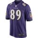 Men's Baltimore Ravens Mark Andrews Nike Purple Game Jersey