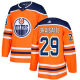 Adidas Edmonton Oilers #29 Leon Draisaitl Orange Home Stitched NHL Jersey