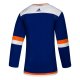 Men's New York Islanders adidas Blue Alternate Blank Jersey