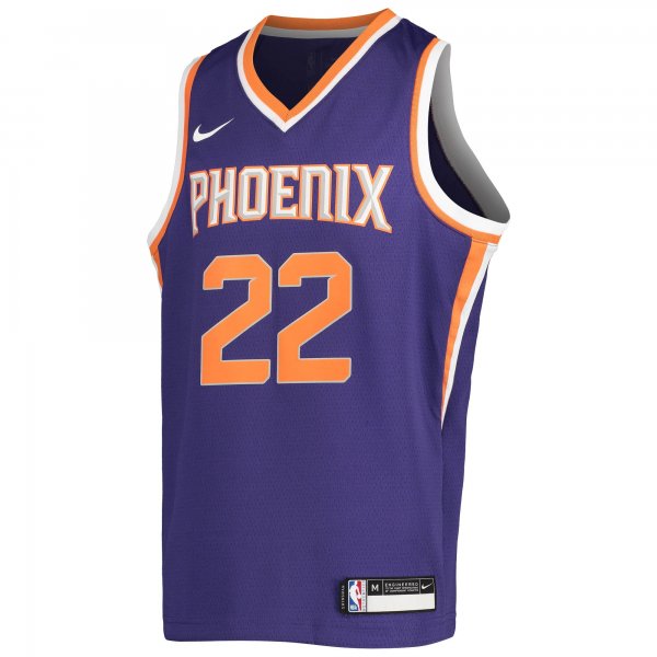 Youth Phoenix Suns Deandre Ayton Nike Purple Swingman Jersey - Icon Edition