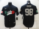 Men's Nike Las Vegas Raiders #98 Maxx Crosby Black Cool Base MLB Stitched Jersey