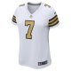 Women's New Orleans Saints Taysom Hill Nike  White Alternate Game Jersey