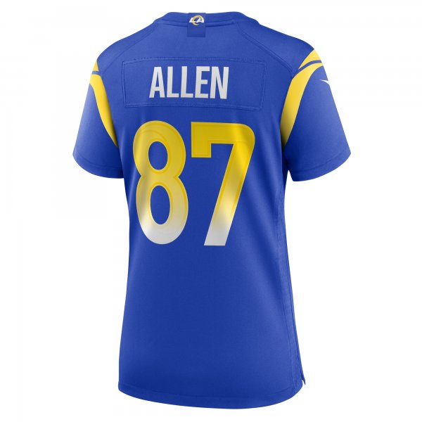 Women's Los Angeles Rams Davis Allen Nike Royal Home Game Jersey