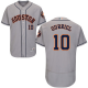 Houston Astros #10 Yuli Gurriel Grey Flexbase Collection Stitched MLB Jersey