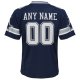 Youth Dallas Cowboys Nike Navy Custom Game Jersey