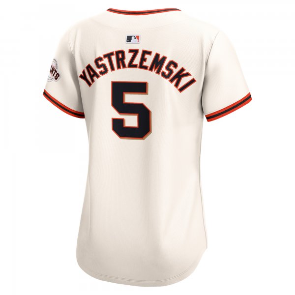 Women's San Francisco Giants Mike Yastrzemski Nike Cream Home Limited Player Jersey