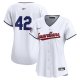 Women's Cleveland Guardians  Nike White 2024 Jackie Robinson Day Home Limited Jersey