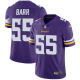 Nike Minnesota Vikings #55 Anthony Barr Purple Team Color Men's Stitched NFL Vapor Untouchable Limited Jersey