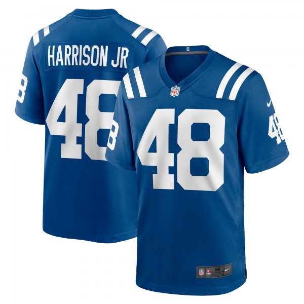 Men's Indianapolis Colts Ronnie Harrison Jr. Nike  Royal Team Game Jersey