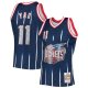 Men's Houston Rockets Yao Ming Mitchell & Ness Navy 2002/03 Hardwood Classics NBA 75th Anniversary Diamond Swingman Jersey