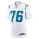 Men's Los Angeles Chargers Joe Alt Nike White 2024 NFL Draft First Round Pick Player Game Jersey