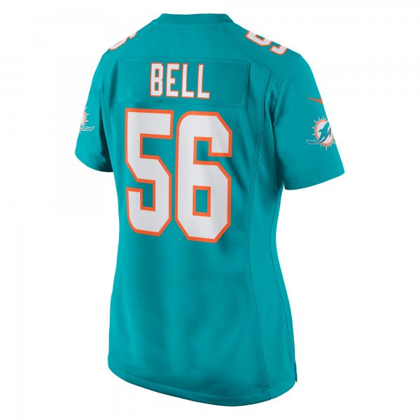 Women's Miami Dolphins Quinton Bell Nike  Aqua  Game Jersey