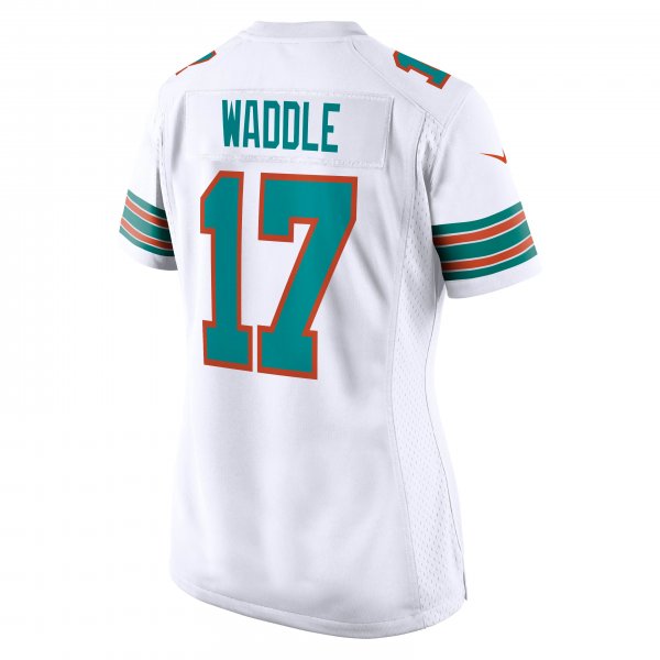 Women's Miami Dolphins Jaylen Waddle Nike White Game Jersey