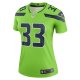 Women's Seattle Seahawks Jamal Adams Nike Neon Green Legend Jersey