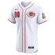 Men's Cincinnati Reds Nike White Home Elite Pick-A-Player Retired Roster Jersey