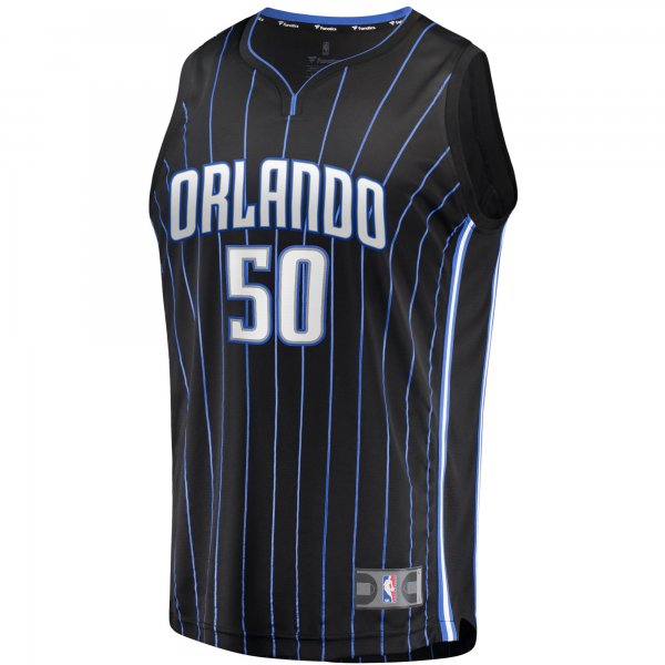 Men's Orlando Magic Cole Anthony Fanatics Black Fast Break Replica Jersey - Icon Edition