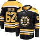 Men's Boston Bruins Oskar Steen Fanatics Black Home Breakaway Player Jersey