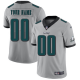 Philadelphia Eagles Customized Silver Men's Stitched NFL Limited Inverted Legend Jersey