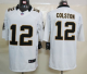 Nike New Orleans Saints #12 Marques Colston White Men's Stitched NFL Limited Jersey