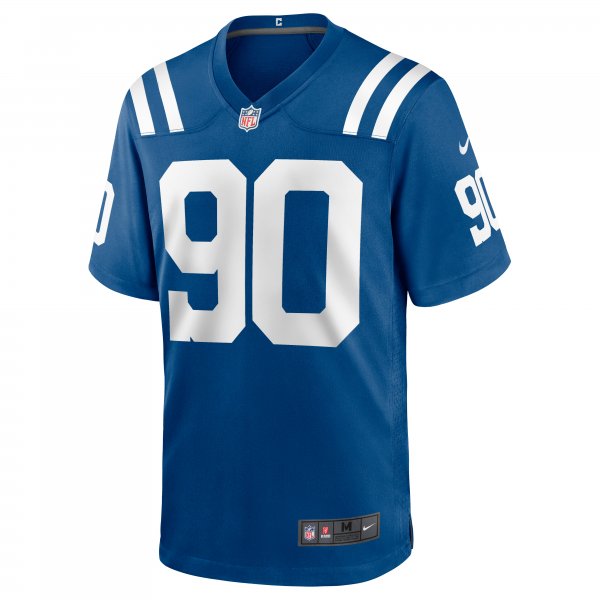 Men's Indianapolis Colts Grover Stewart Nike Royal Game Jersey