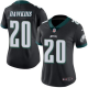 Nike Philadelphia Eagles #20 Brian Dawkins Black Women's Stitched NFL Limited Rush Jersey