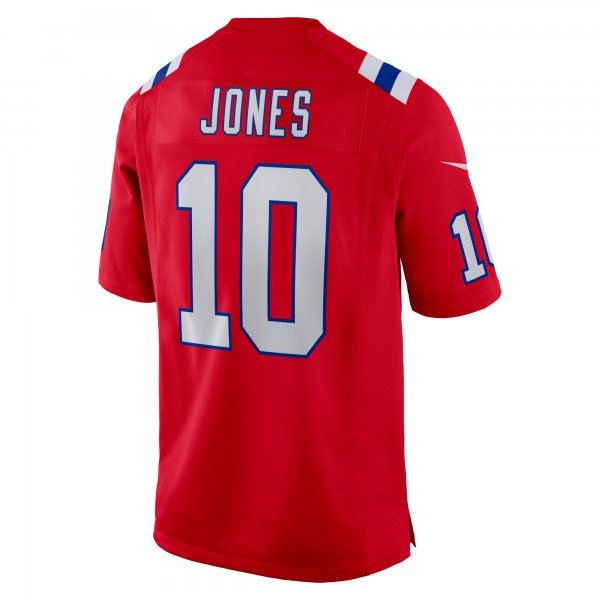 Youth New England Patriots Mac Jones Nike Red Game Jersey