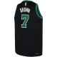 Youth Boston Celtics Jaylen Brown Jordan Brand Black Swingman Jersey - Statement Edition