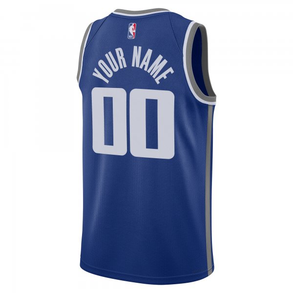 Unisex Sacramento Kings  Nike Blue 2023/24 Custom Swingman Jersey - City Edition