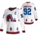 Men's Colorado Avalanche Gabriel Landeskog 2021 Reverse Retro White Jersey