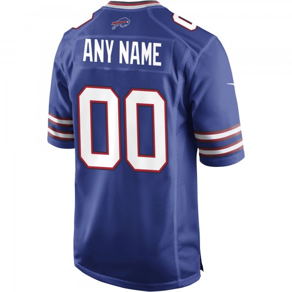 Men's Buffalo Bills Nike Royal Custom Game Jersey