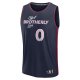 Youth Philadelphia 76ers Tyrese Maxey Fanatics Navy 2023/24 Fast Break Jersey - City Edition