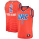 Youth Oklahoma City Thunder Shai Gilgeous-Alexander Fanatics Orange Fast Break Player Jersey - Statement Edition